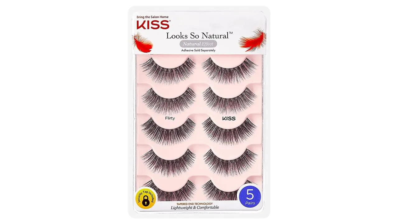 Kiss Looks So Natural False Eyelashes Multipack