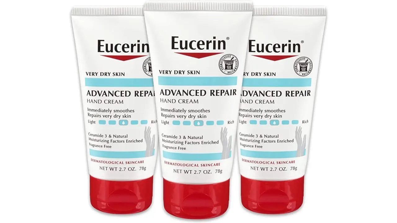 Eucerin Advanced Repair Hand Cream, 3-Pack