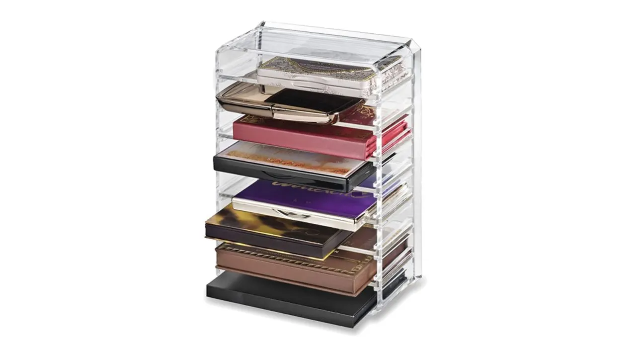 byAlegory Acrylic Makeup Palette Organizer