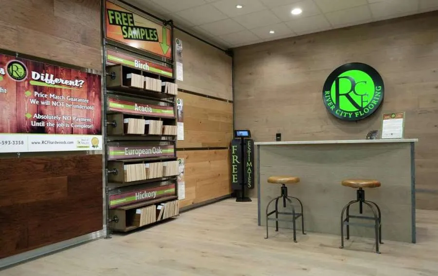 River City Flooring has a showroom inside the H-E-B Plus! at Blanco Road and Loop 1604.