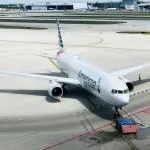 American Airlines flight turns around