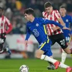 Christian Pulisic (center) could face a fellow American in the UEFA men's Champions League round of 16 this week.