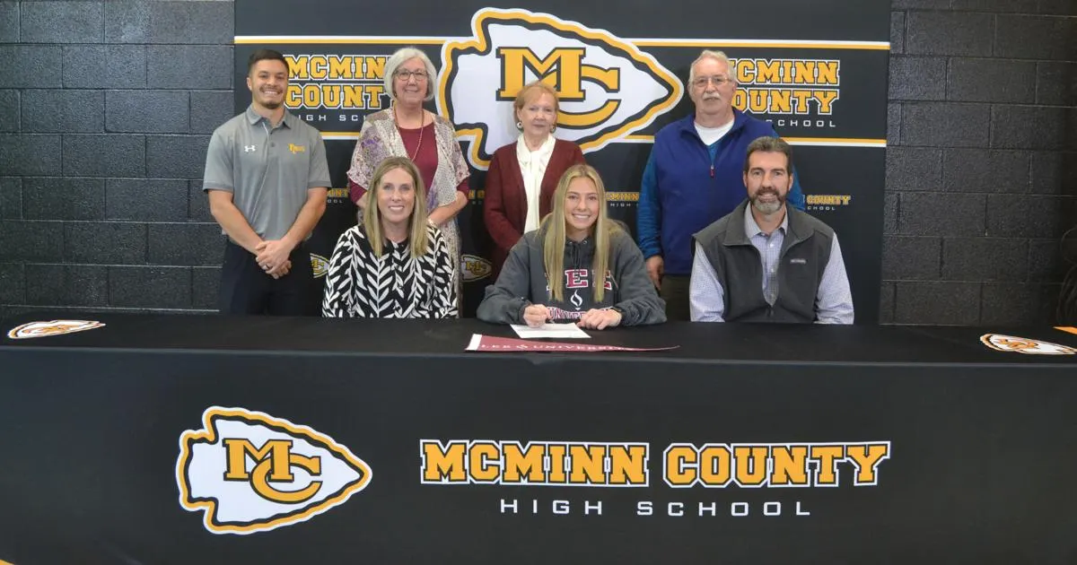 McMinn County's Addie Smith signs with Lee soccer |  Sports