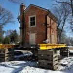The summer kitchen building of the Leland Farmhouse is near the intersection of Willemore and Wiggins avenues in Leland Grove. [Thomas J. Turney/The State Journal-Register]