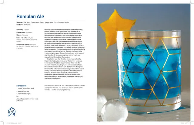 Romulan Ale from Chelsea Monroe-Cassel's Star Trek Cookbook